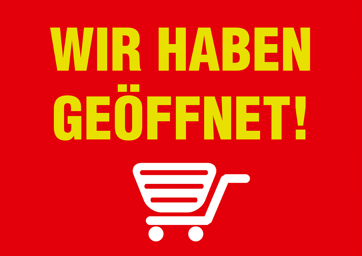 Wir haben wieder geöffnet in der Corona Zeit Wir haben wieder geöffnet in der Corona Zeit